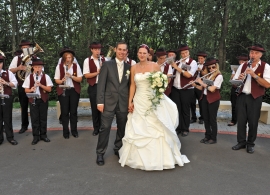 Hochzeit von Musikkollegin Melanie Ropposch