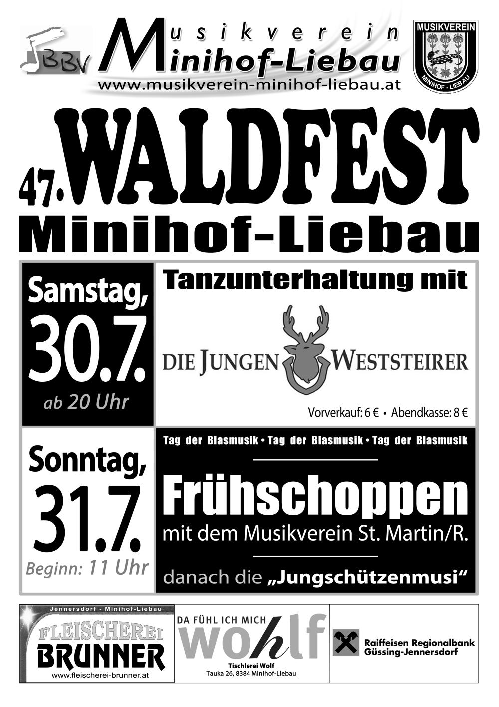 Plakat Waldfest 2022